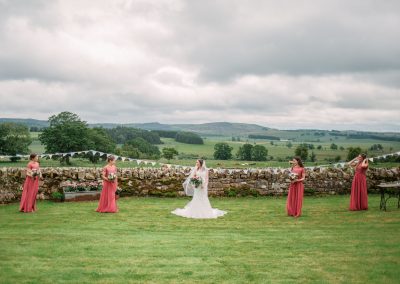 Northumberland Covid micro wedding elopement wedding photography