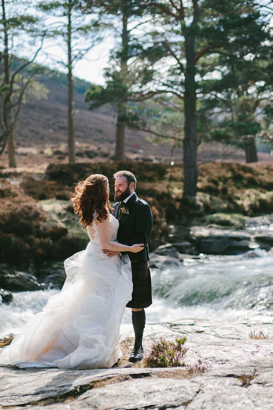 Mar Lodge Scottish Wedding photography