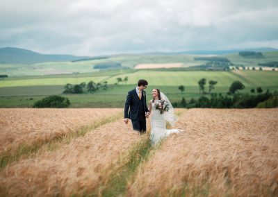 Northumberland Covid micro wedding elopement wedding photography