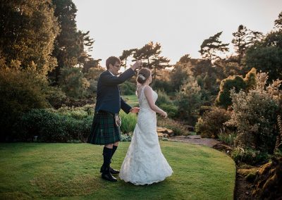 Edinburgh Botanical Gardens Wedding Photography