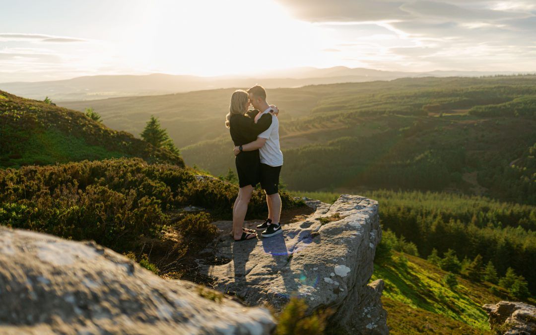Sarah & Tom – Pre wedding Shoot – Thrunton Woods